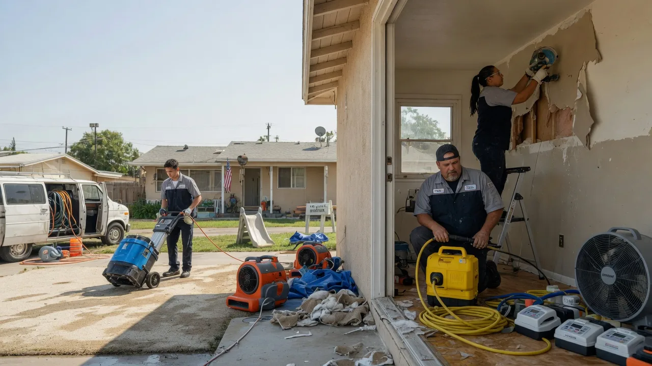 Water Damage Restoration in Potter Valley, CA near me